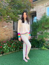 Load image into Gallery viewer, Rainbow Cashmere Joggers
