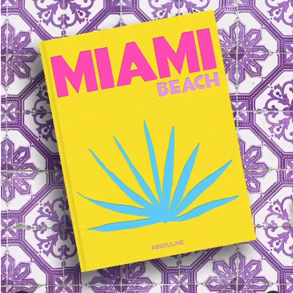 Miami Beach Coffee Table Book