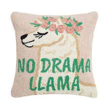Load image into Gallery viewer, No Drama Llama Hook Pillow
