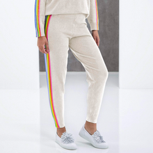 Load image into Gallery viewer, Ruby Rainbow Cashmere Joggers
